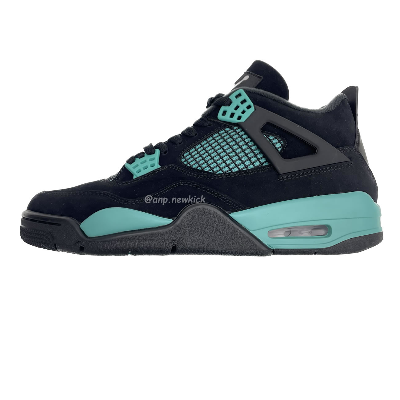 Air Jordan 4 Retro Tiffany Black Green (1) - www.newkick.vip